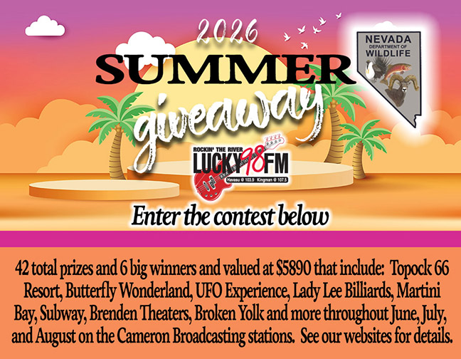 Enter to Win the Lucky 98 Summer 2026 Giveaway